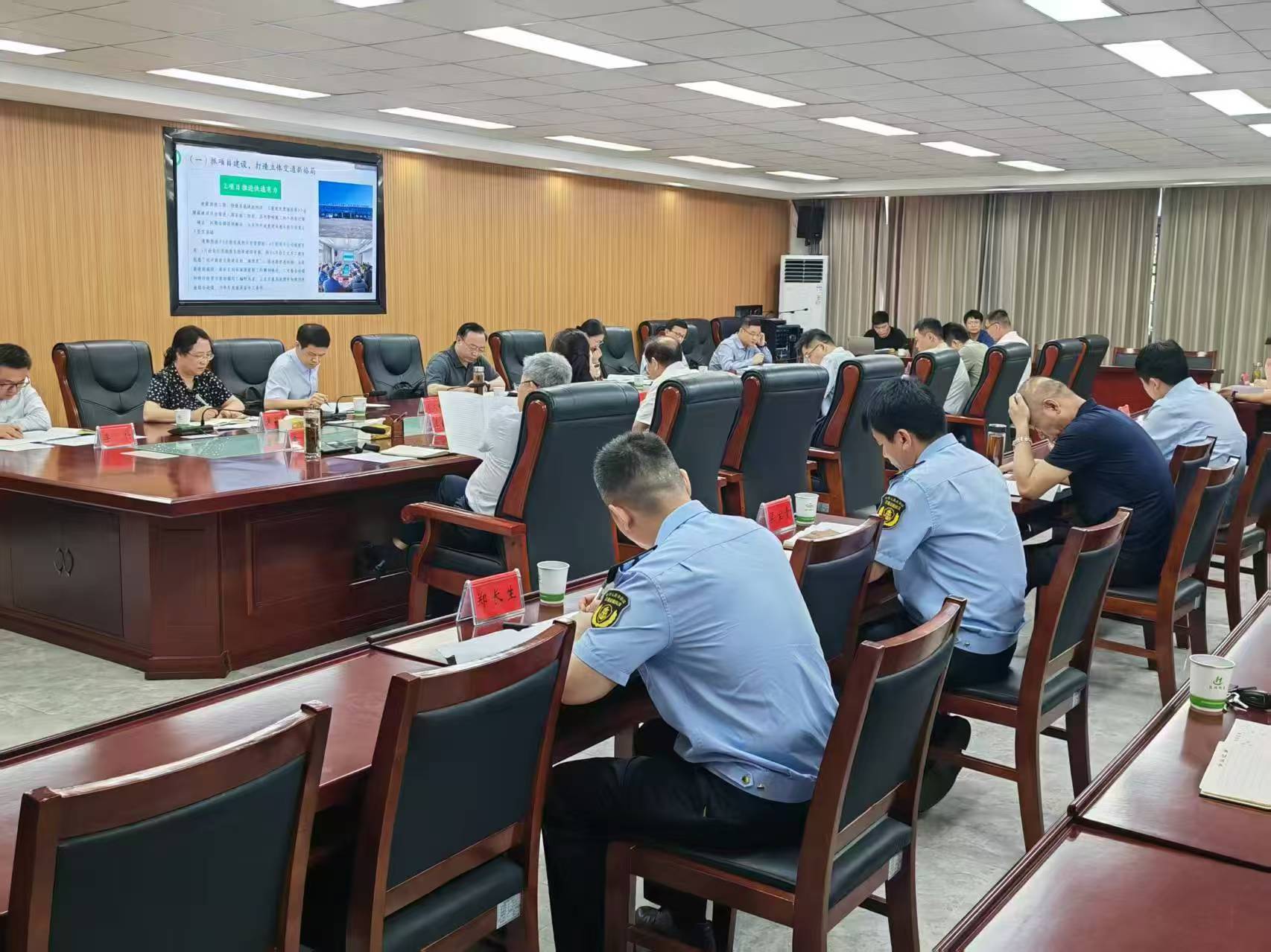 省交通运输厅厅长聂爱国赴利辛县调研座谈